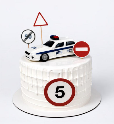 Торт "Полицейский"