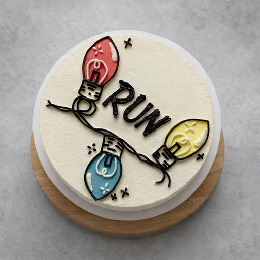 Бенто-торт "Беги!"