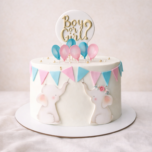 Гендерный торт "Little secret"