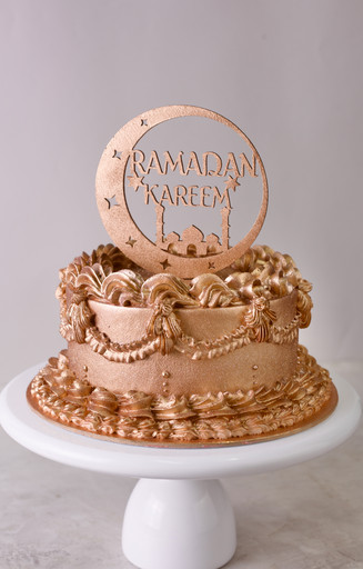 Золотой торт "Рамадан"
