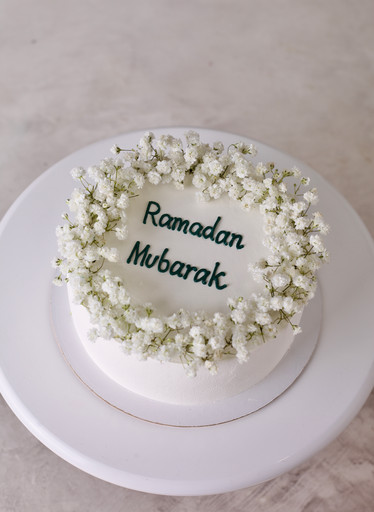 Бенто-торт "Рамадан" с цветами