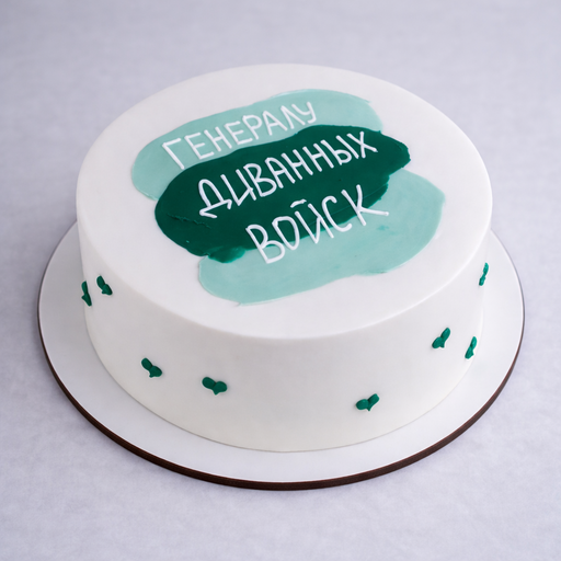 Торт "Генералу Диванных войск"