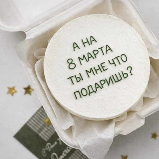 Бенто-торт "А мне?"