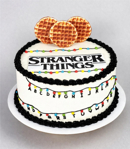 Торт " Вафли из Хоукинса" (очень странные дела)