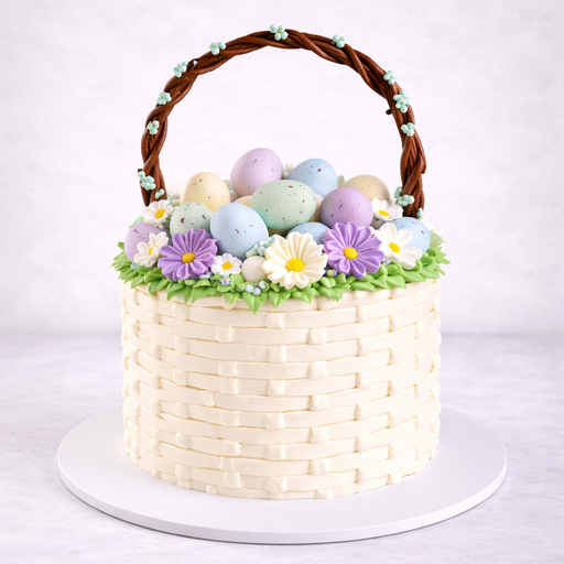 Пасхальный торт "Корзинка"