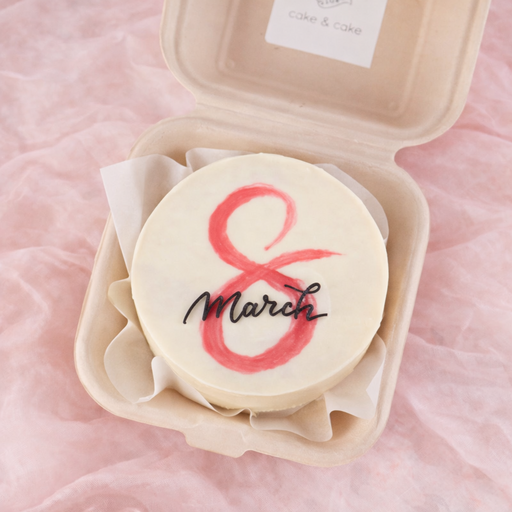 Бенто-торт "8 марта"