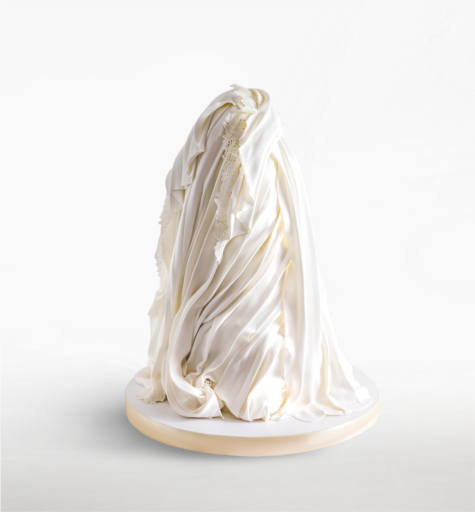 Свадебный торт «Draped in Cream» Свадебный торт «Draped in Cream»