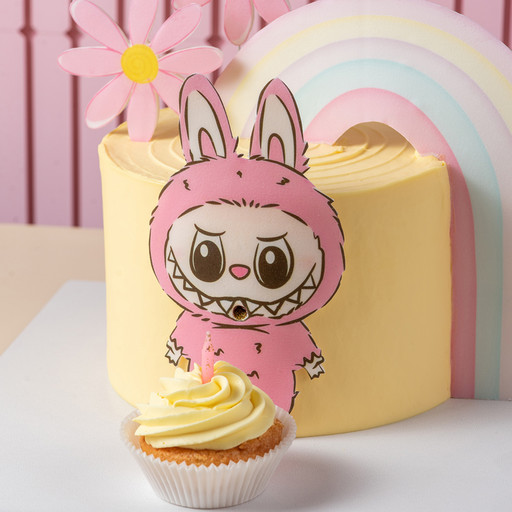 Торт "Задуй с Лабубу!"