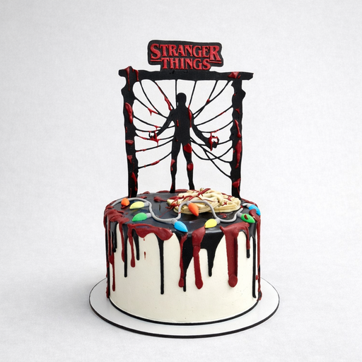 Торт " Истязатель разума" (Очень странные дела)