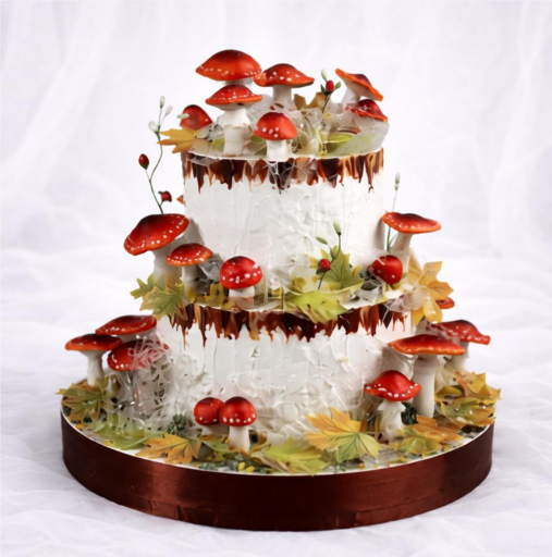 Торт "Грибной хоровод"