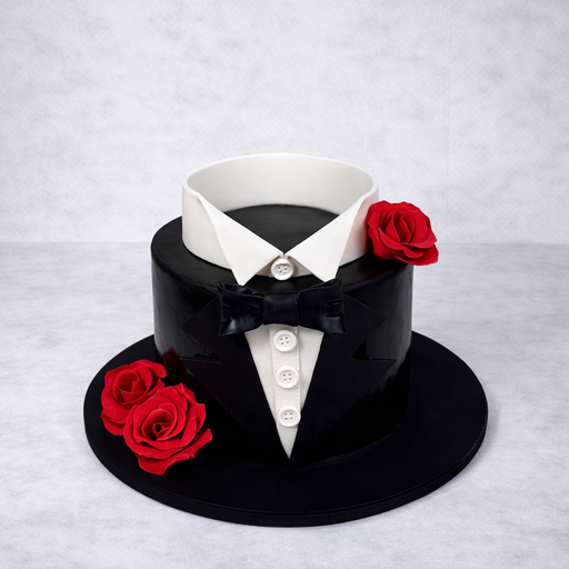 Торт «Черный смокинг»