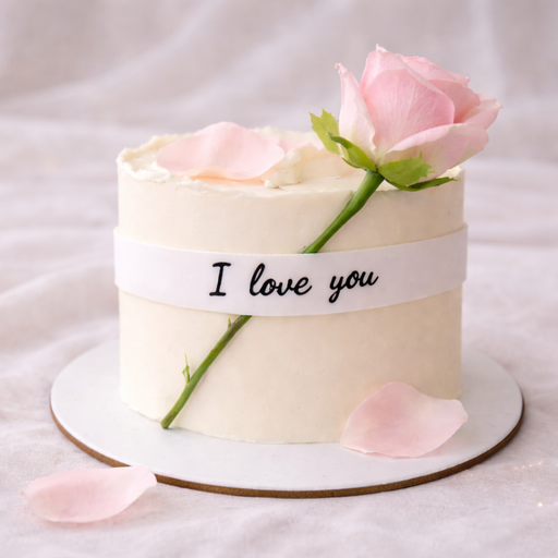 Торт "Цветочное признание"