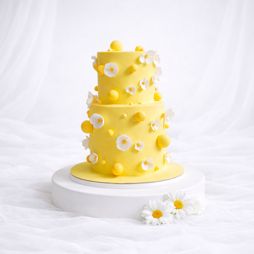 Свадебный торт "Летний день"