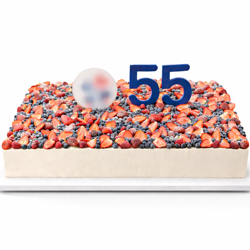 Тортт "Ягодный юбилей"