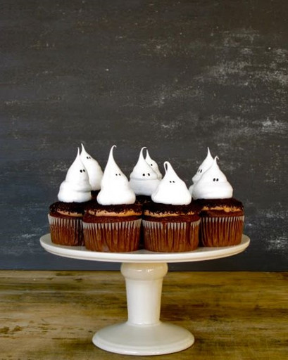 Halloween cupcake "привидение"