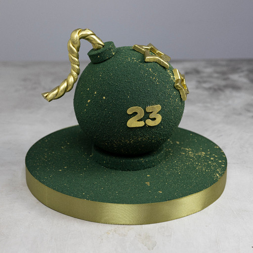 Торт-бомба "С 23 февраля!"