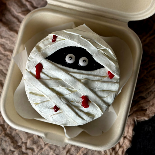 Бенто - торт "halloween mummy"