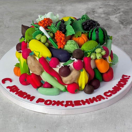 Торт «Огородный праздник»