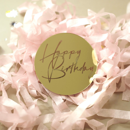 Топпер для торта Happy Birthday #9