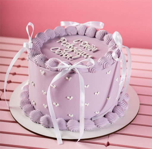Торт " Лавандовый поцелуй"