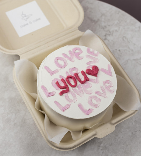 Бенто-торт "Love"