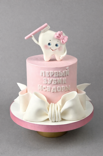 Торт "Первый зубик"