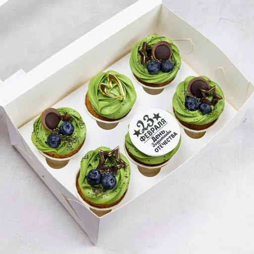 Капкейки "Защитник"