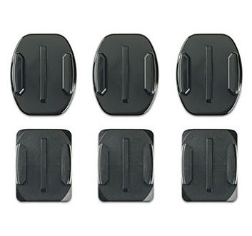 Набор клеящихся платформ GoPro Curved + Flat Adhesive Mounts