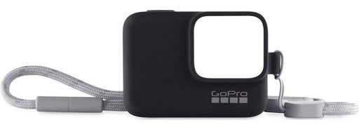 Силиконовый чехол с ремешком Sleeve + Lanyard GoPro (black)