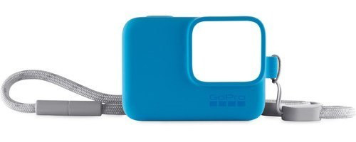Силиконовый чехол с ремешком Sleeve + Lanyard GoPro (blue)
