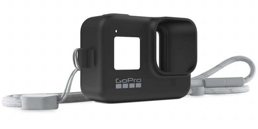 Силиконовый чехол с ремешком для камеры GoPro HERO8 (Sleeve + Lanyard)