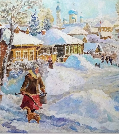 Пейзаж зимний