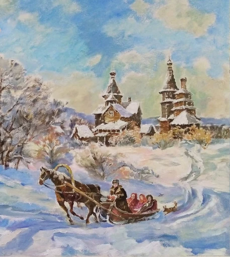 Пейзаж зимний 2
