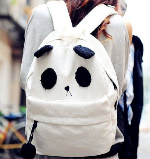 Рюкзак панда текстиль 012