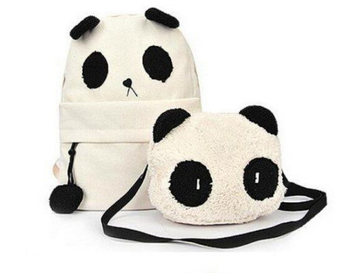 Рюкзак панда + сумка 013