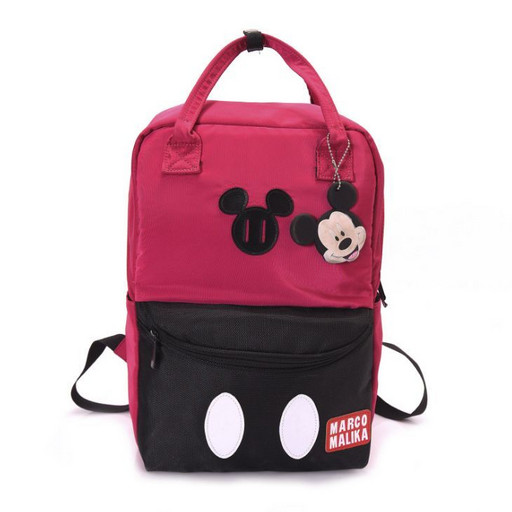Рюкзак для подростков Микки Маус розово-черный