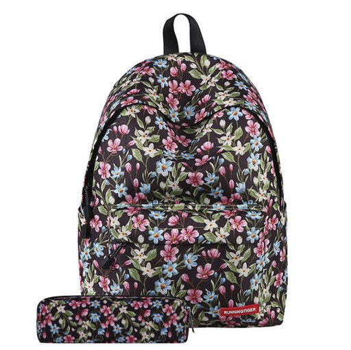 Школьный рюкзак для девочки 5-11 класс + пенал 04