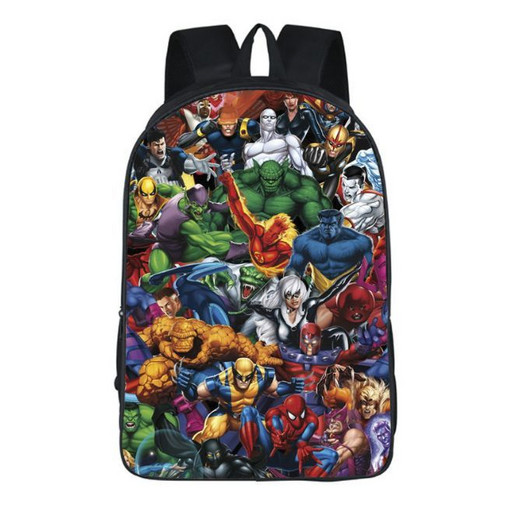 Рюкзак с героями Marvel и DC