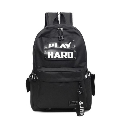 Черный Рюкзак для мальчиков Play Hard
