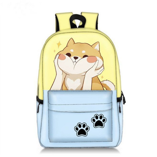 Рюкзак для девочки подростка Няшный котик