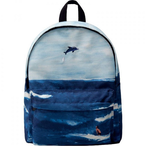 Рюкзак для девочки Кит и Море