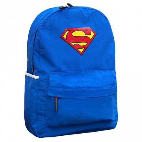 Рюкзак для девочки со значком Супермен