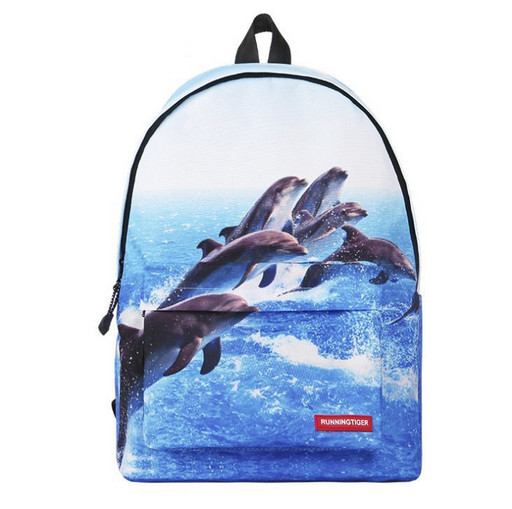 Рюкзак для девочки Дельфин