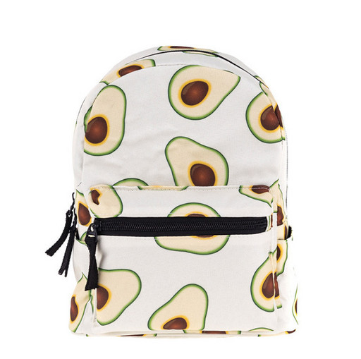 Мини-Рюкзак с авокадо для прогулок 07