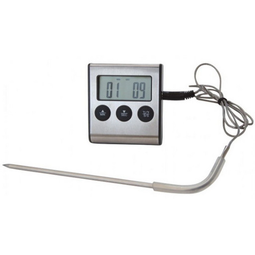Термометр с проводным сенсором и звуковым оповещением