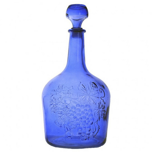 Бутылка стеклянная «Фуфырь» 3000 мл с цветной декорацией