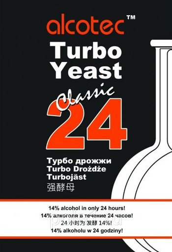 Спиртовые дрожжи Alcotec Turbo 24 Classic, 175 г