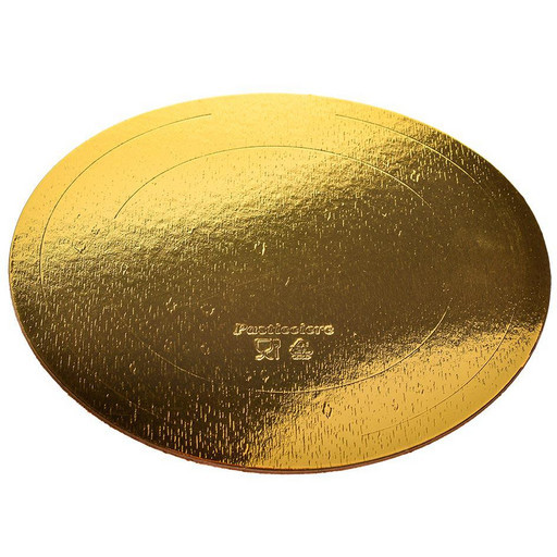 Подложка усиленная золото/жемчуг d 40 см (толщина 3.2 мм)