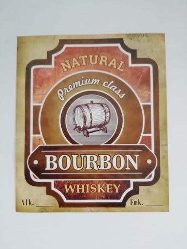 Этикетка Bourbon
