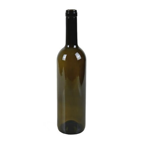 Бутылка винная "Бордо" олив. 0,7 л.